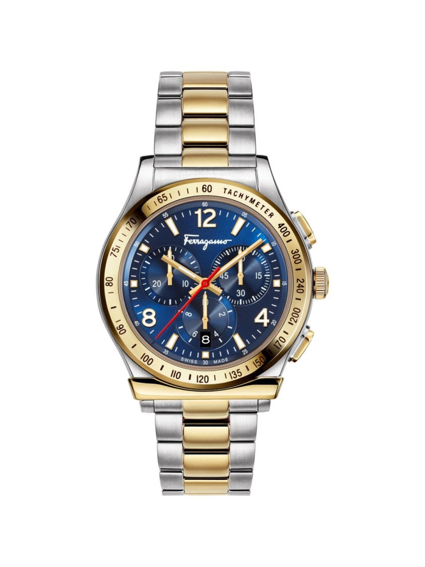 Ferragamo 1898 42Mm Chronograph Watch