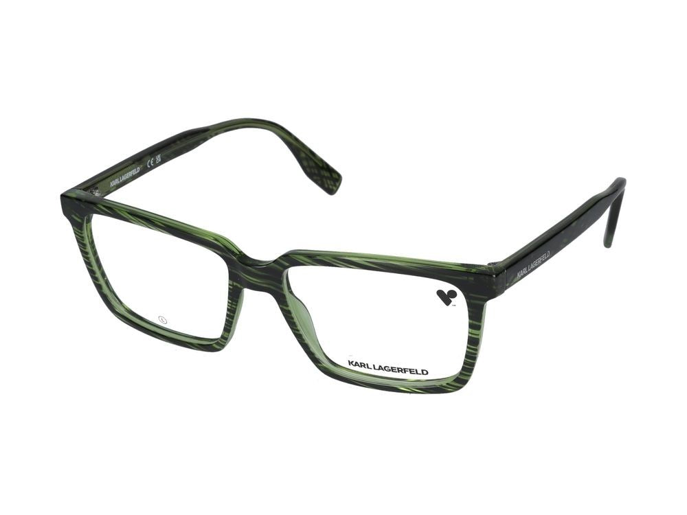 Karl Lagerfeld Eyeglasses Kl6113 330 Striped Green 55/16/145