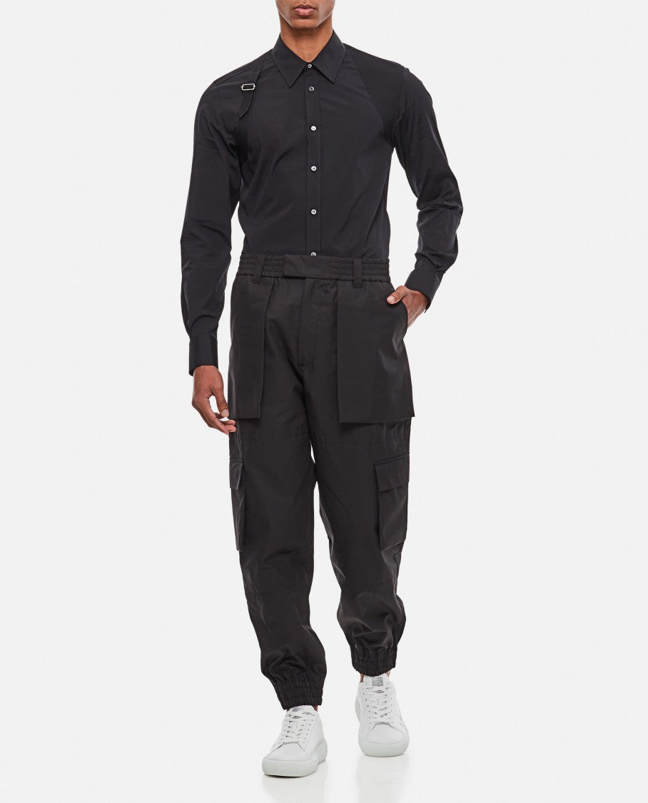 Alexander Mcqueen Harness Cotton Shirt