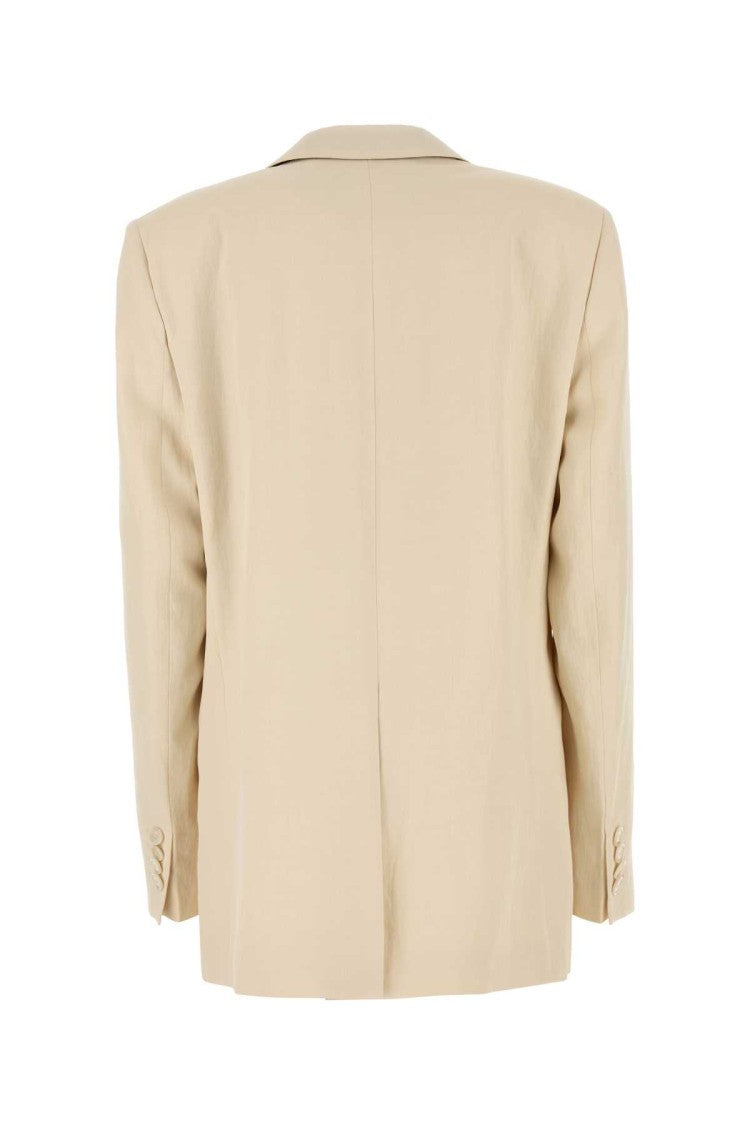 Stella Mccartney Ivory Viscose Blend Blazer
