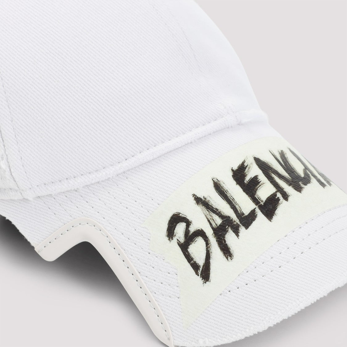 Balenciaga Dirty White Cotton Cap