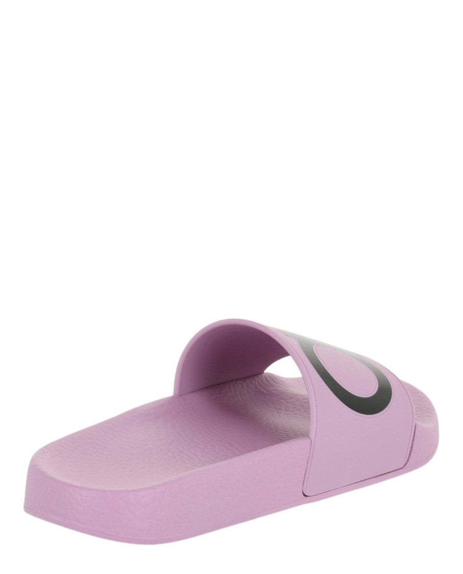 Ferragamo Groovy Dual Gancini Slides