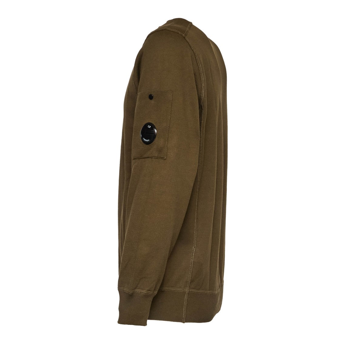 C.P. Company Sea Island Cotton Crewneck Lens Sweatshirt
