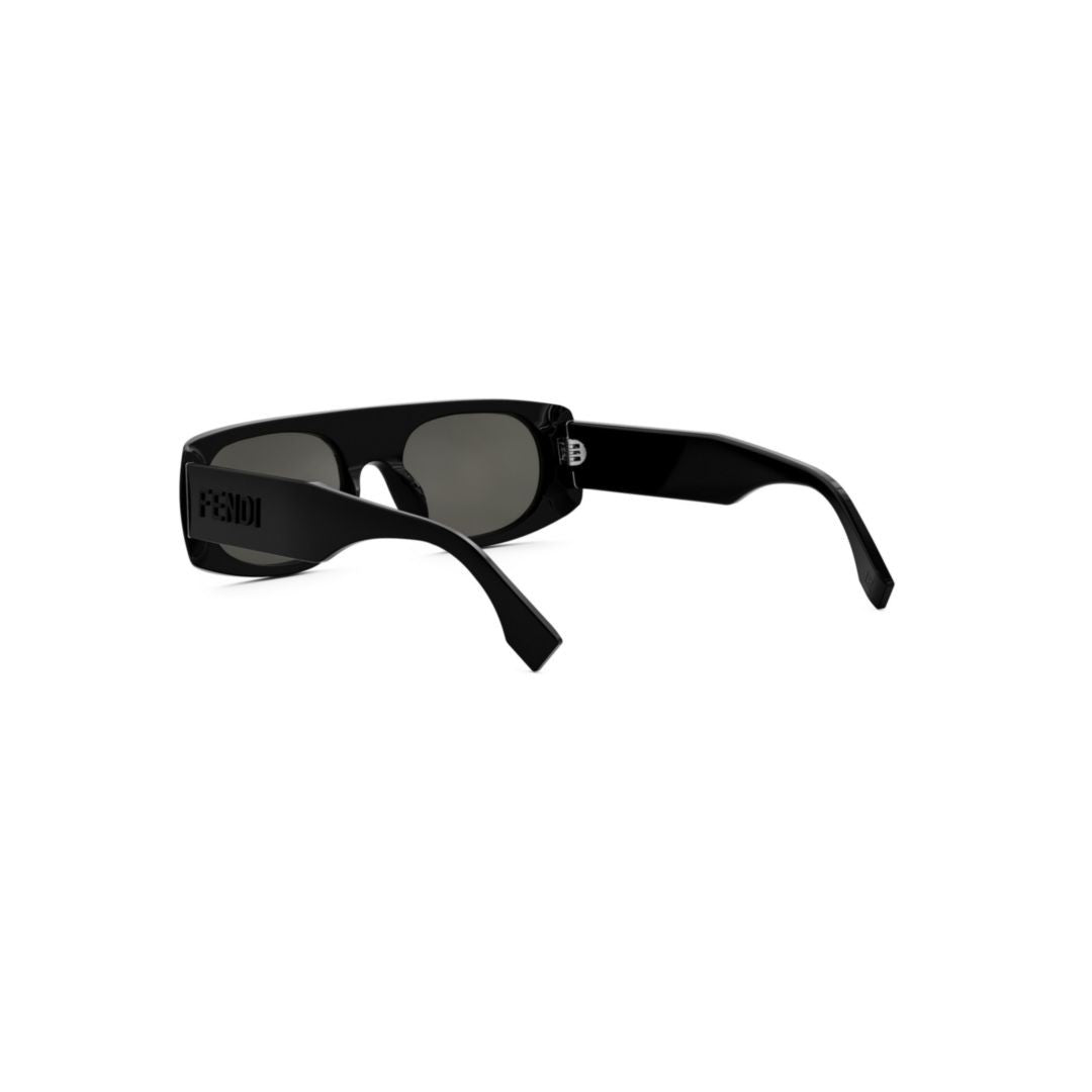 Fendi Fe40169i Bold Rectangular Frame Sunglasses