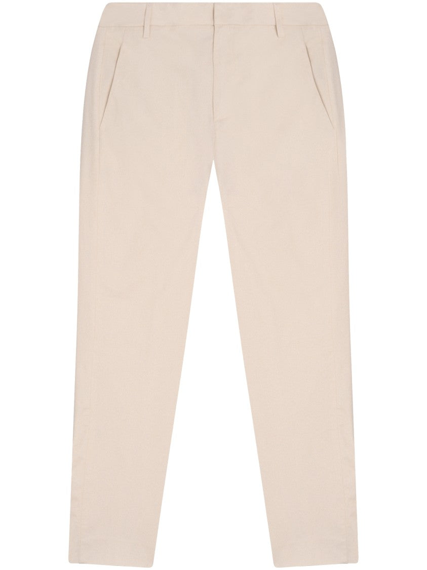 Dondup Relaxed-Fit Trousers With Mid-Rise Waist And Side Pockets