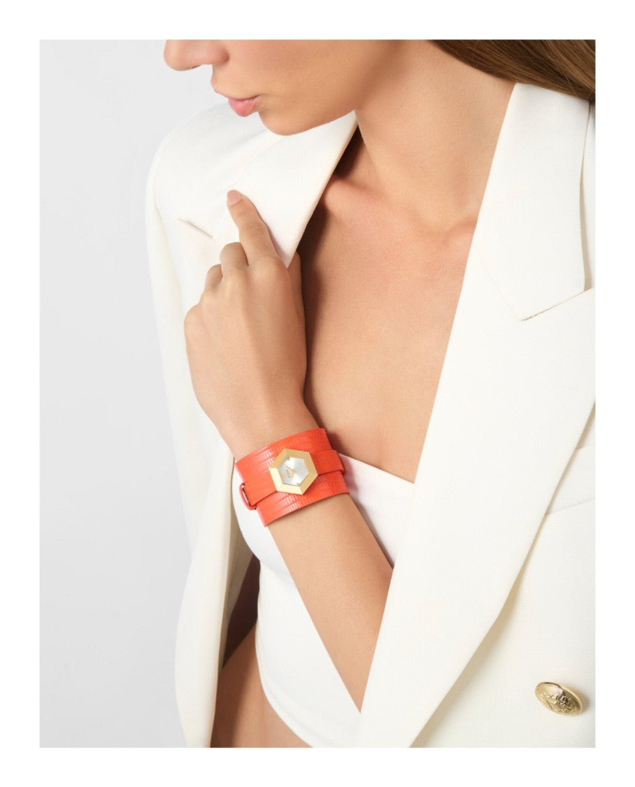 Philipp Plein La Jungle De Plein Leather Watch