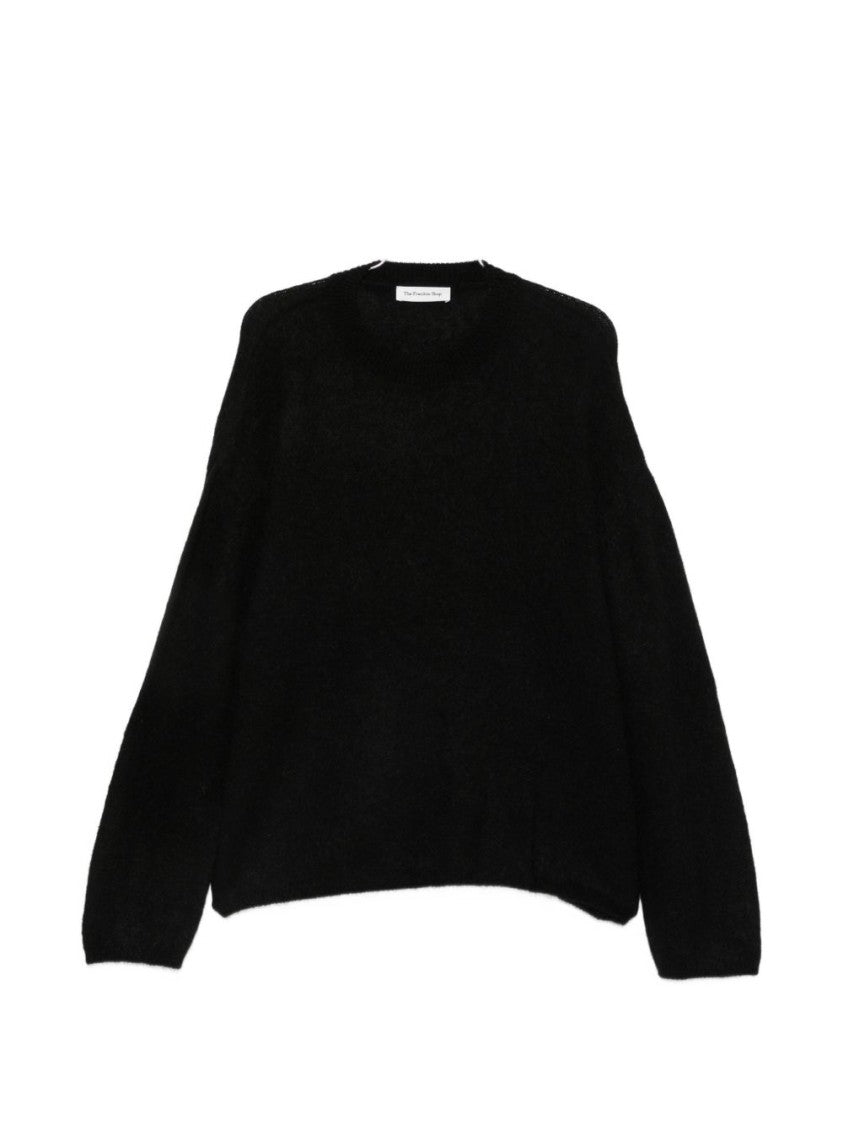 The Frankie Shop Relaxed Oversized Voluminous-Sleeve Knit Sweater