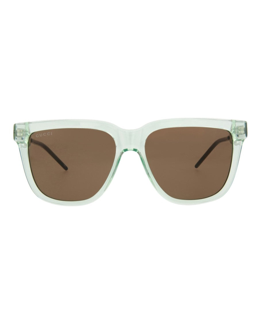 Gucci Square-Frame Injection Sunglasses
