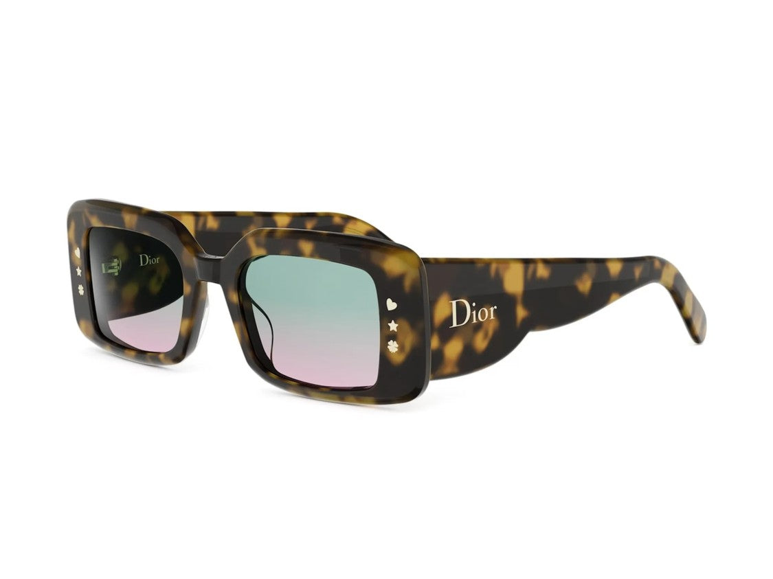 Dior Tortoiseshell Cd40255i Oversized Square Sunglasses