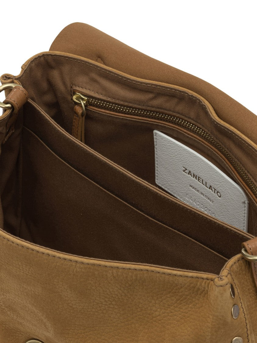Zanellato Textured Leather Shoulder Bag