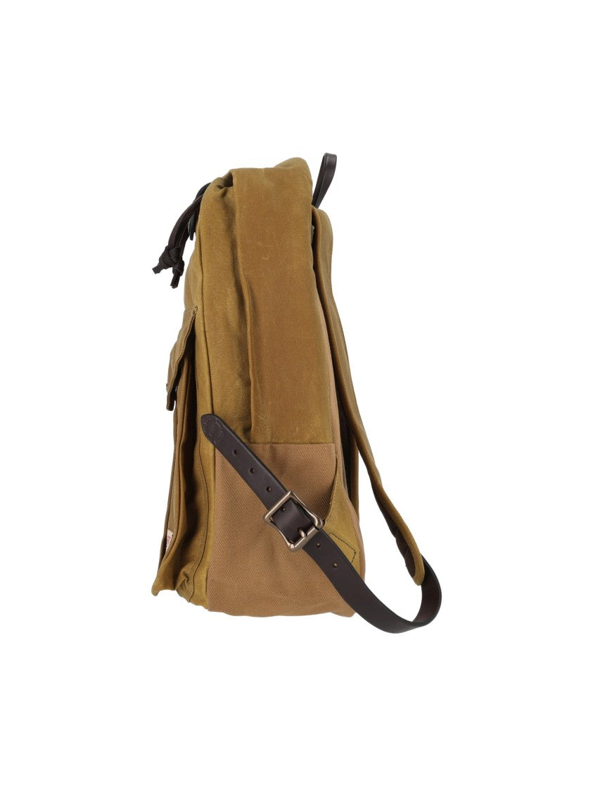 Filson Brown Cotton Journeyman Backpack