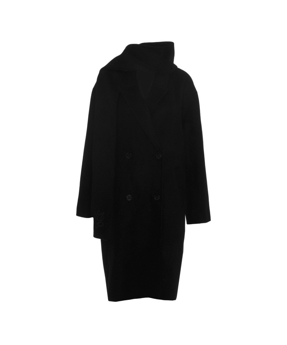 Liu Jo Scarf-Neck Coat