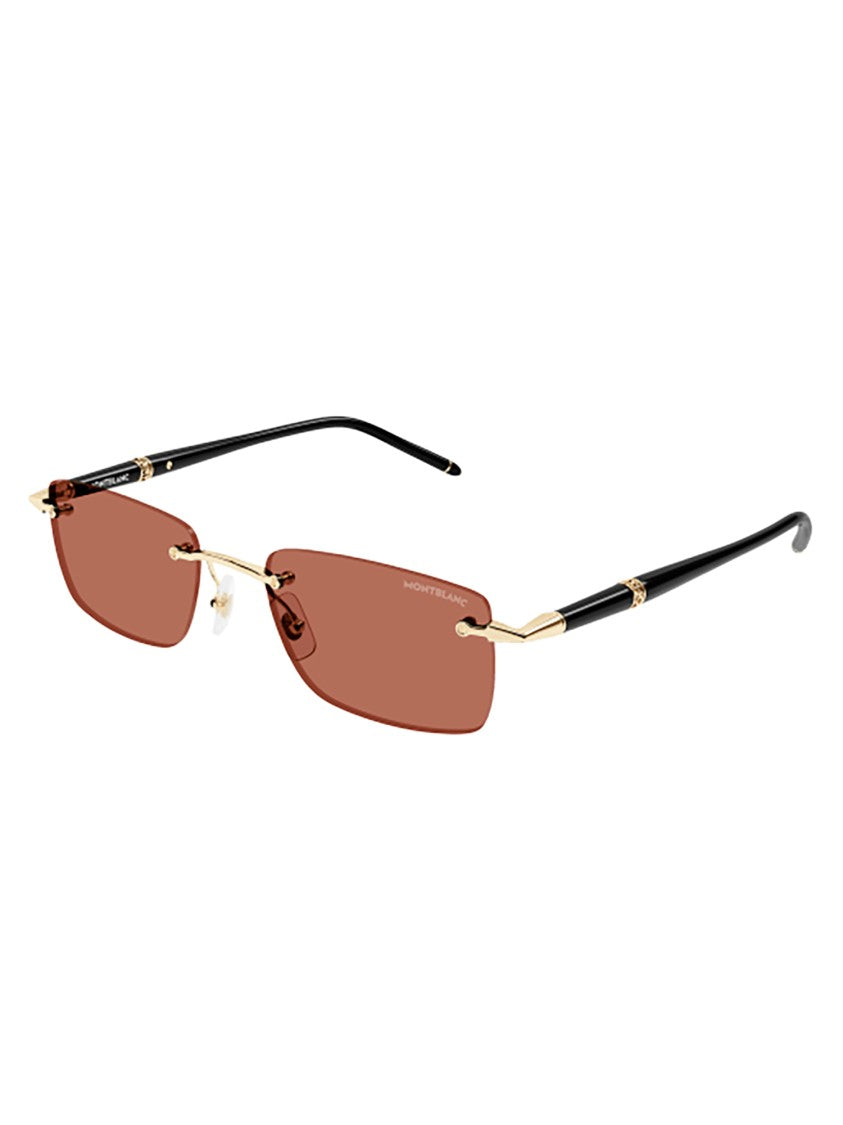 Montblanc Metallic Mb0344s Refined Detail Sunglasses