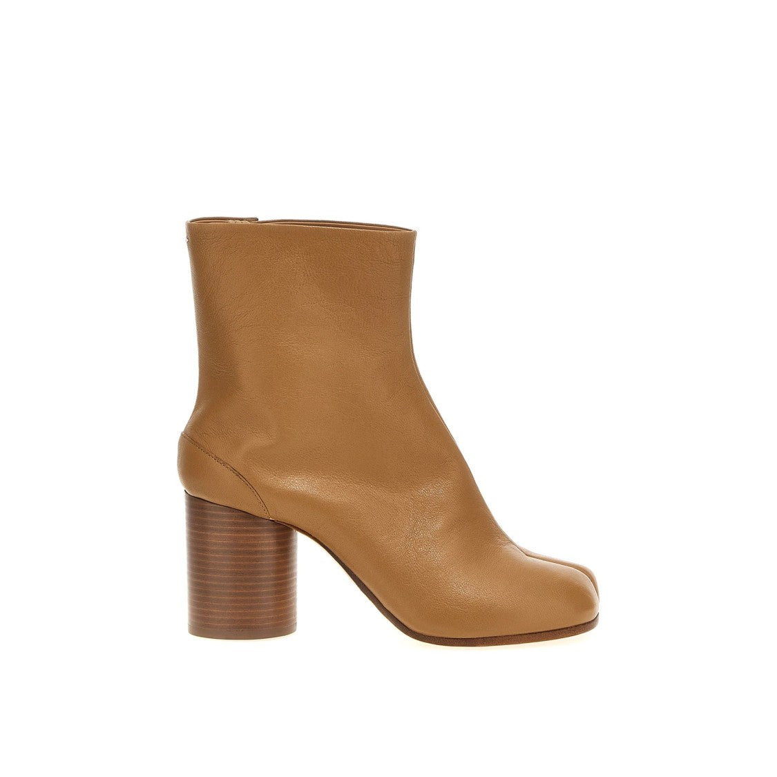 Maison Margiela Cleft Toe Brown Ankle Boots