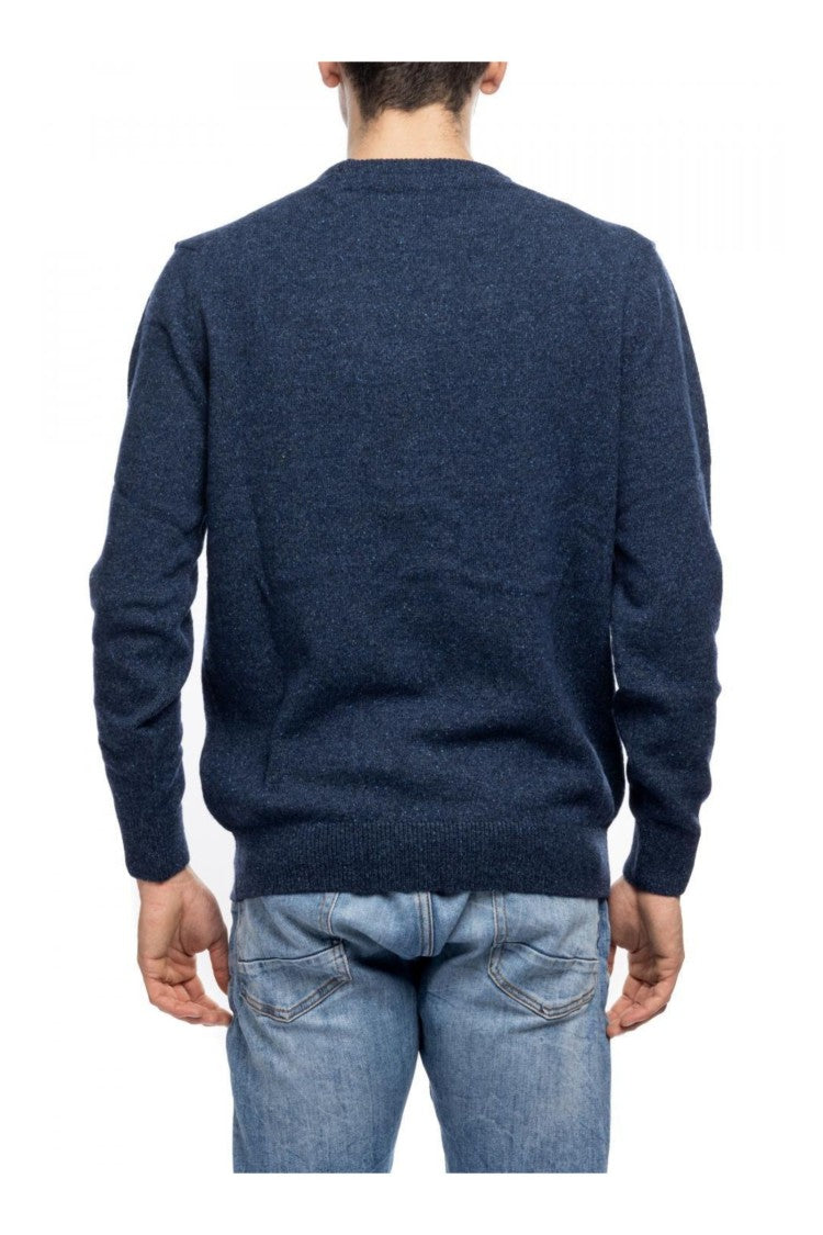 Barbour Textured Knit Crew Neck Sweater