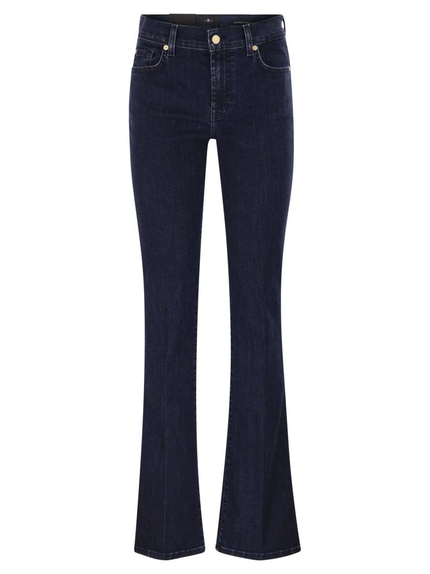 7 For All Mankind Medium Waist Bootcut Jeans