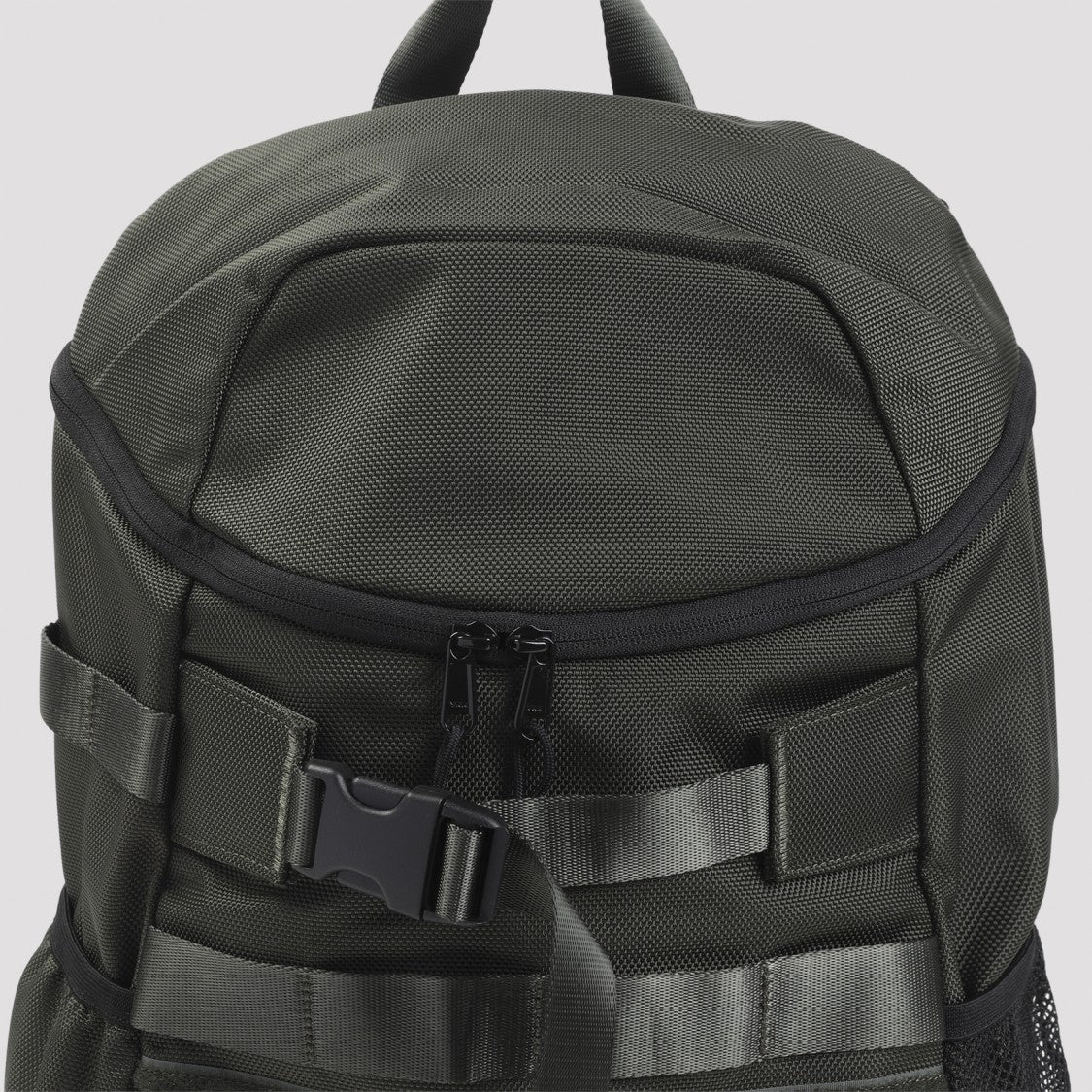 Carhartt Wip Utility-Designed Green Nylon Backpack For Everyday Adventures