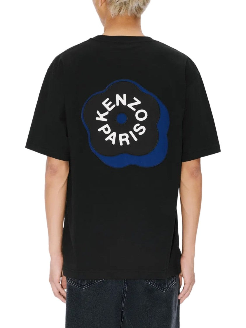 Kenzo Silk And Nylon Blend Crew Neck T-Shirt