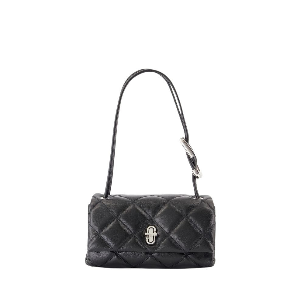 Marc Jacobs The Mini Dual Chain Shoulder Bag - Leather - Black