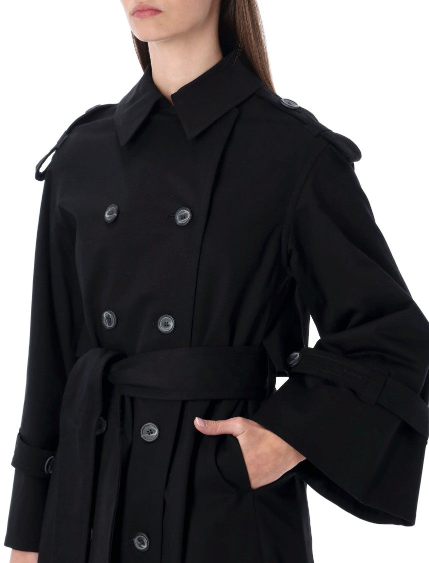 By Malene Birger Alaya Long Double-Breasted Trench