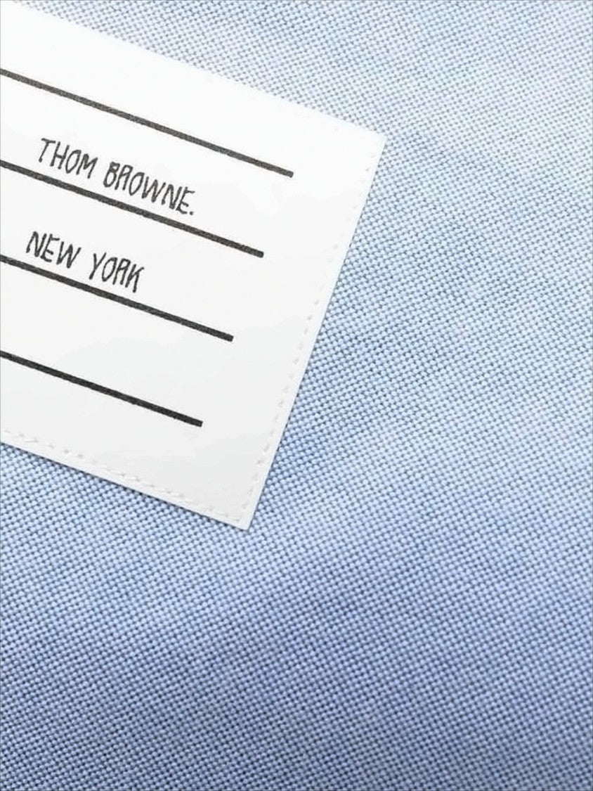 Thom Browne Layered Light Blue Button-Down Shirt