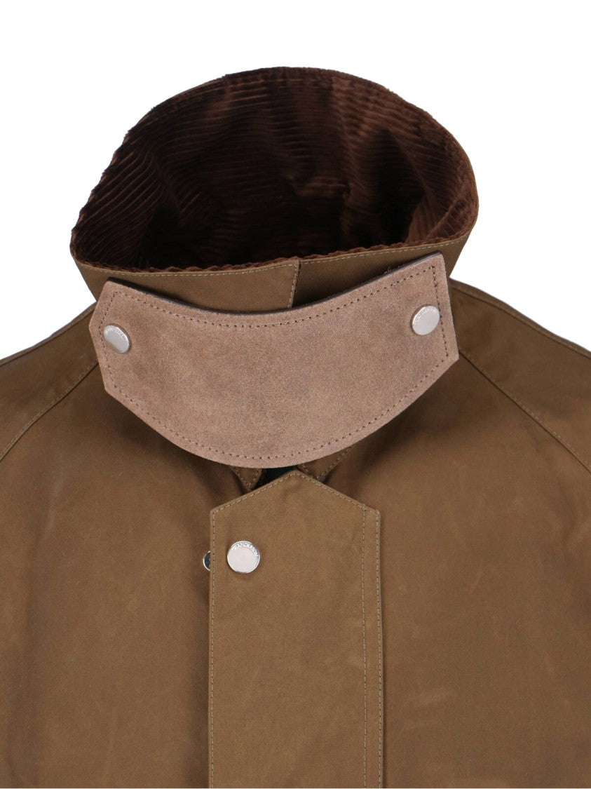 J. W. Anderson Brown Structured Corduroy Collar Cotton Jacket