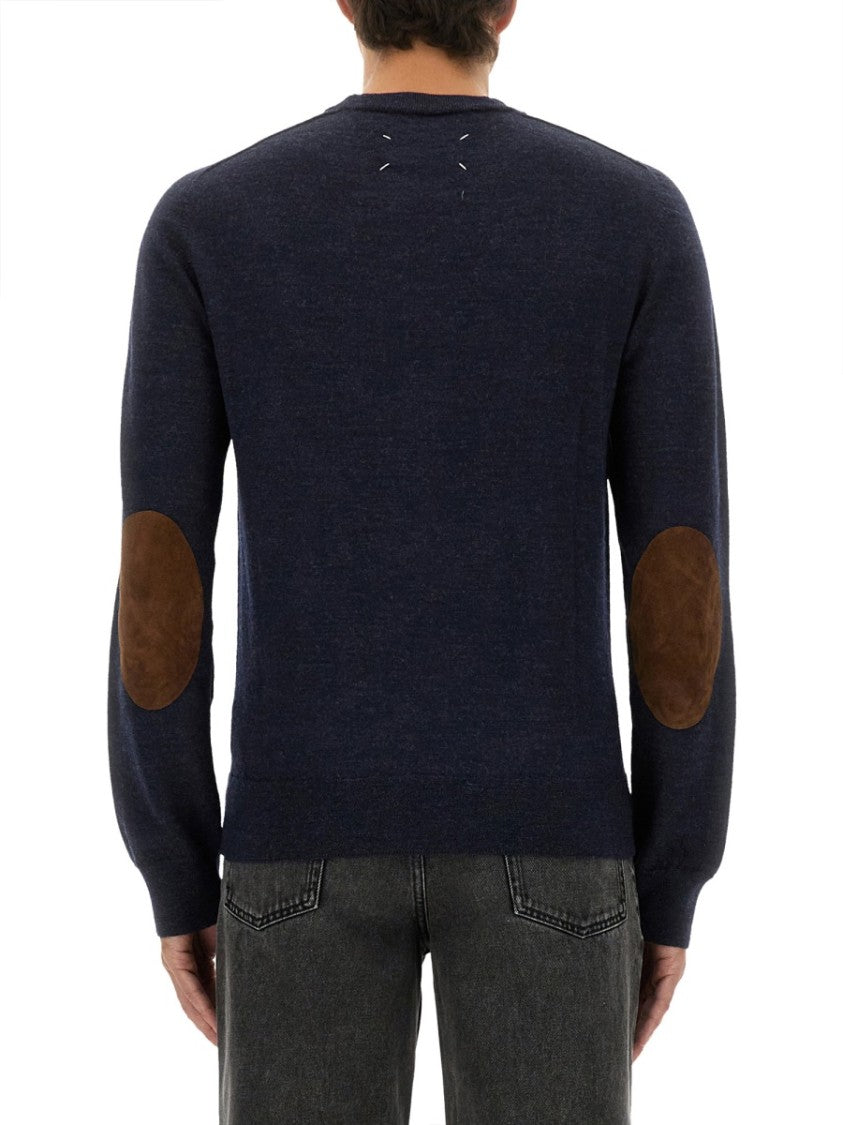 Maison Margiela Classic Crew Neck Wool Jersey
