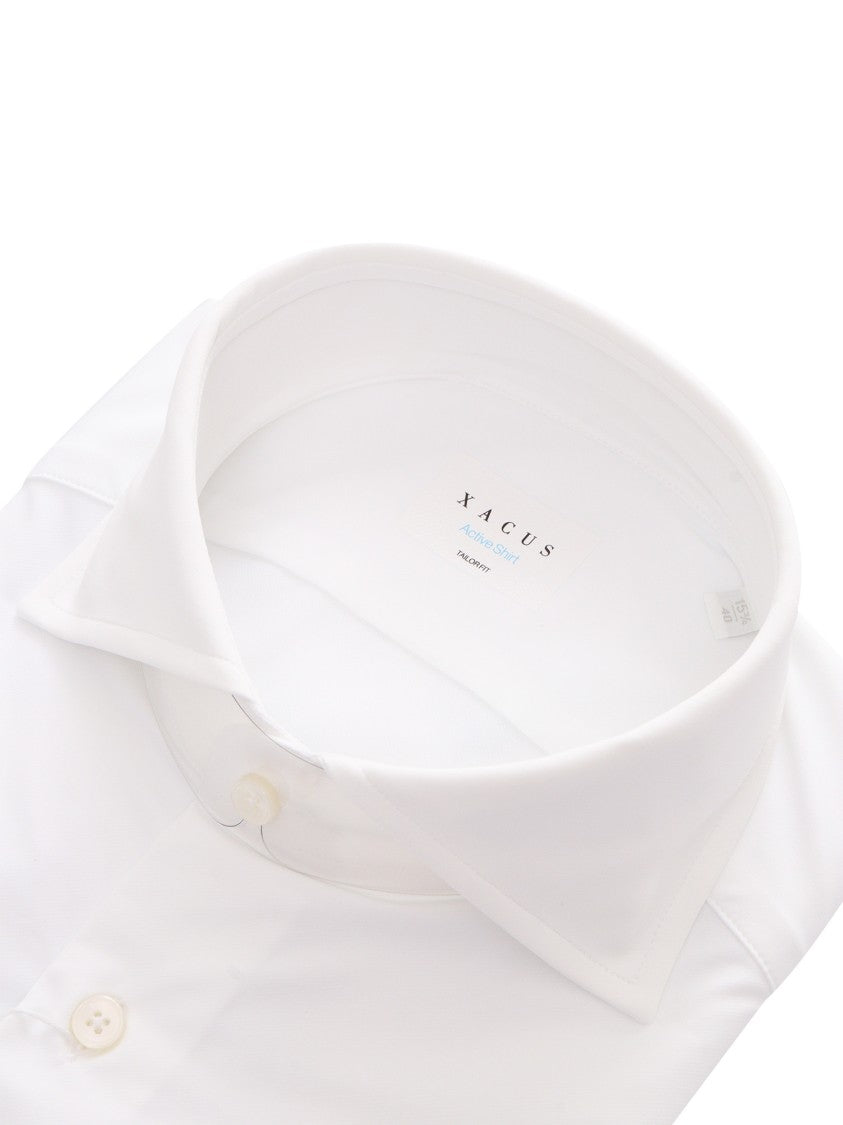 Xacus Refined White Dress Shirt
