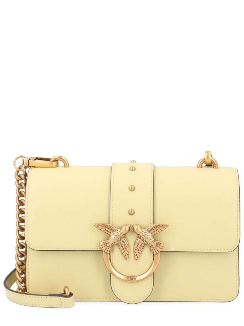 Pinko Love Bag One Gold Studs Shoulder