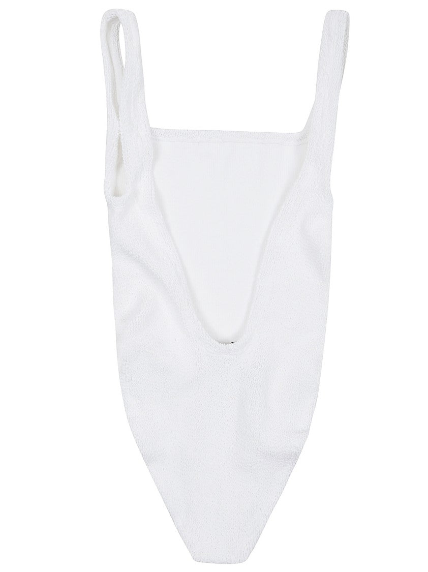 Hunza G Square Neckline Swim Costume
