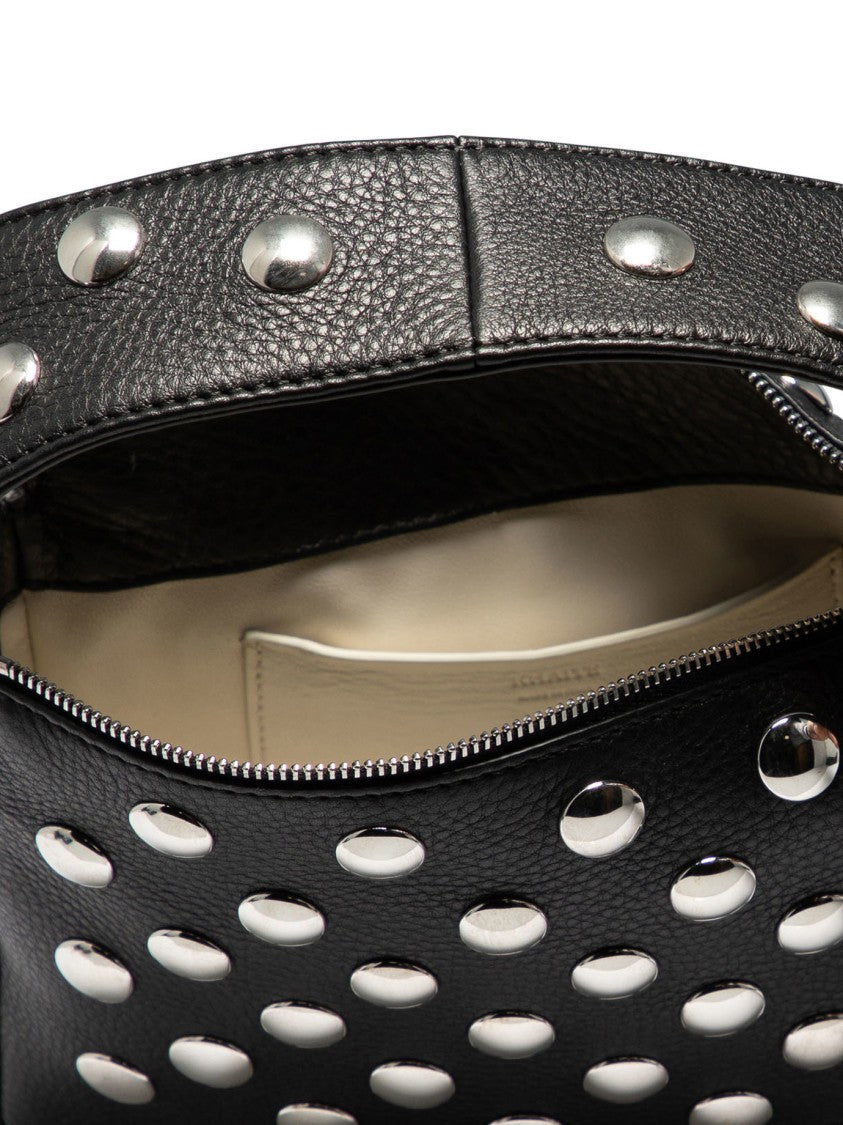 Khaite Rigid Box Handbag With Studded Design