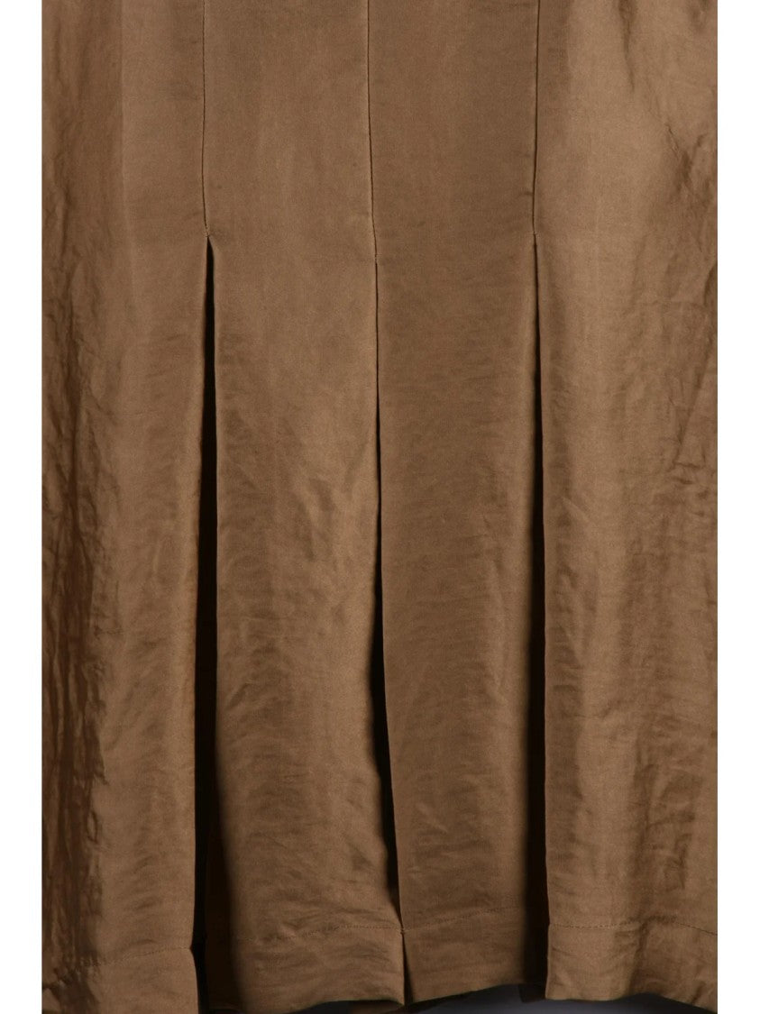 Collection Privee? Bronze Satin Viscose Kimono Blouse