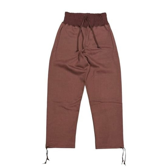 Nigel Cabourn Relaxed Fit Cotton Training Pants With Adjustable Drawstrings