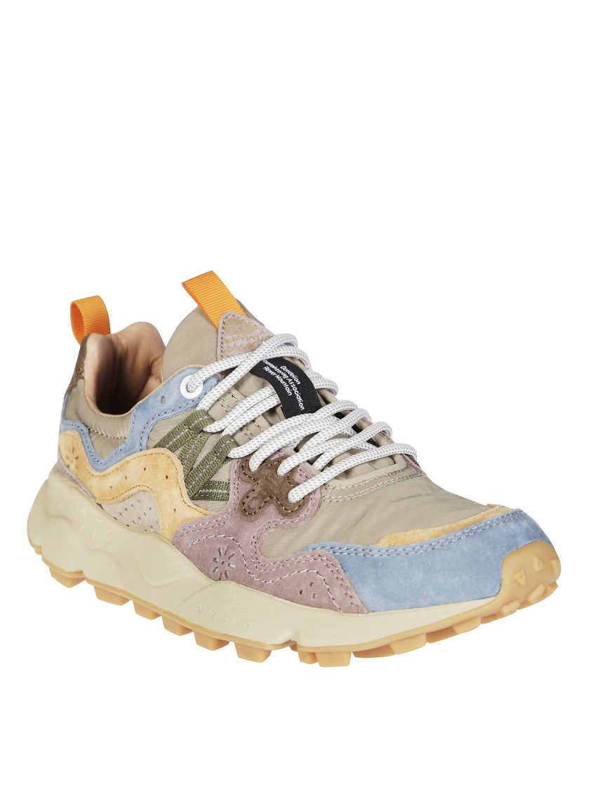 Flower Mountain Multi-Panel Pastel Sneakers