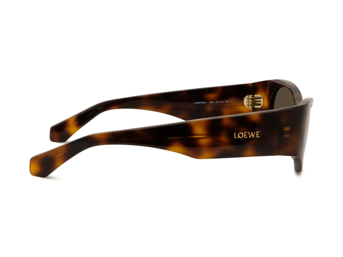 Loewe Lw40196u Bold Cat-Eye Tortoiseshell Acetate Sunglasses