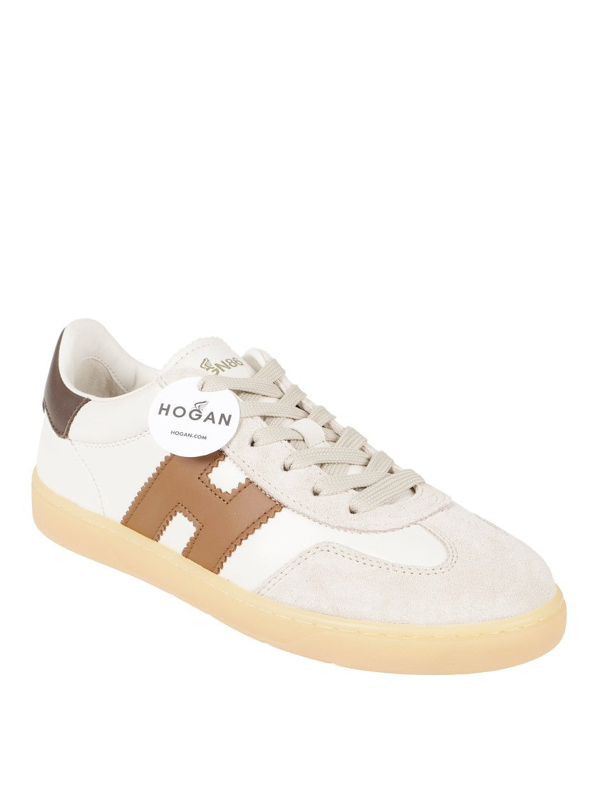 Hogan Low-Top Sneakers With Suede And Smooth Textures