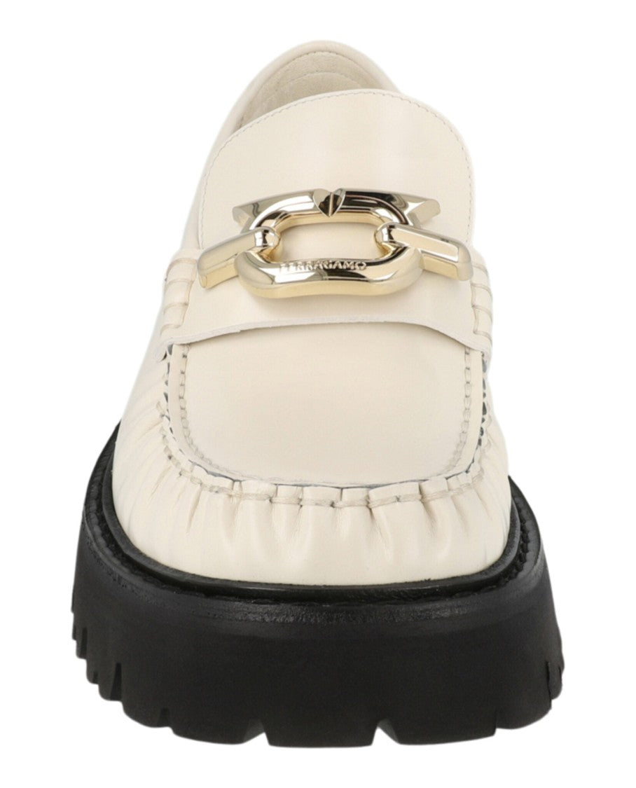 Ferragamo Ingrid Leather Loafers