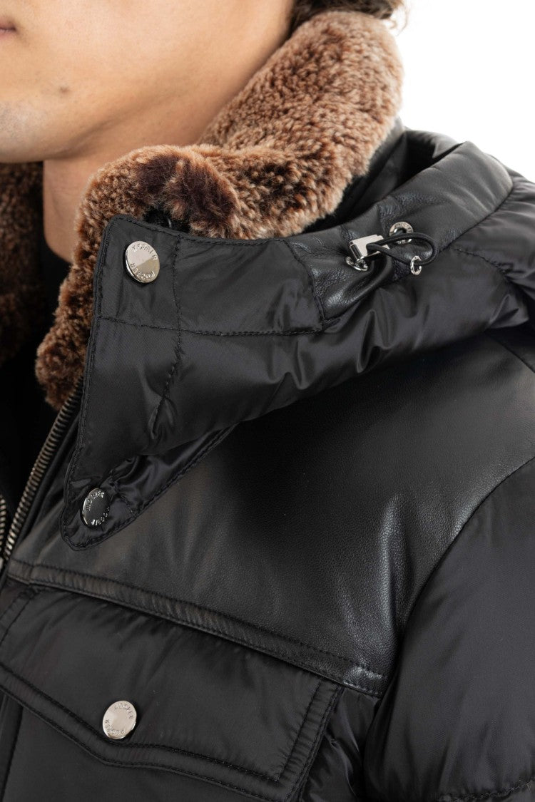 Moorer Nylon & Leather Bomber Mod. Alarick-Peh