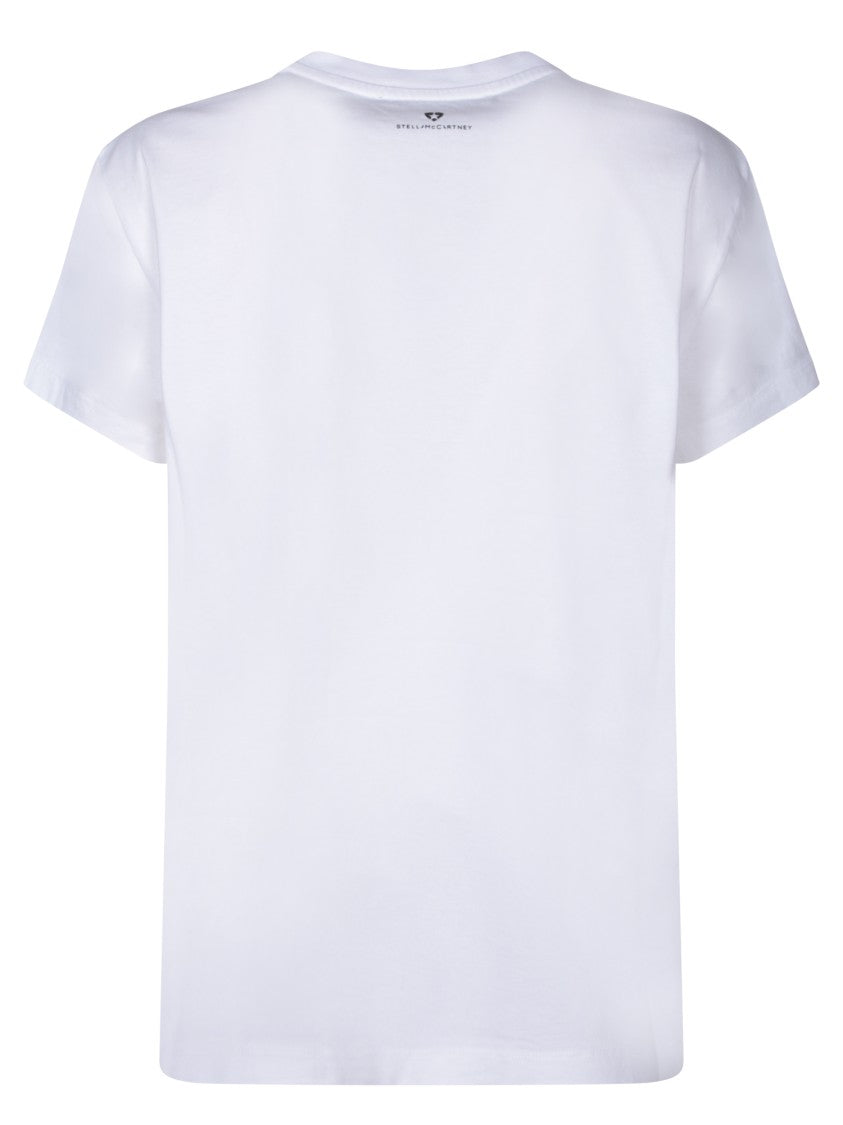 Stella Mccartney White Cotton T-Shirt