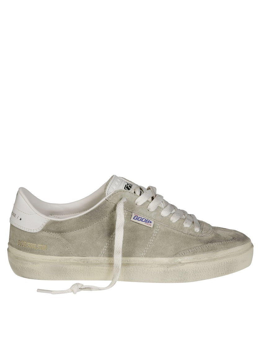 Golden Goose Soul Star Suede Low-Top Sneakers