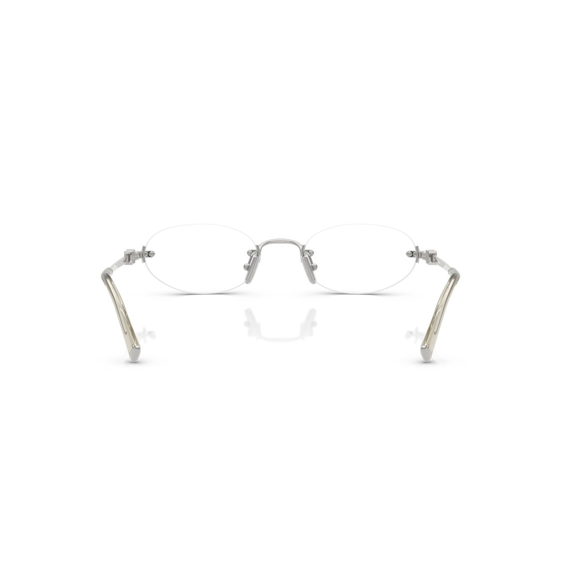 Miu Miu 0Mu 53Wv Rimless Oval Eyeglasses