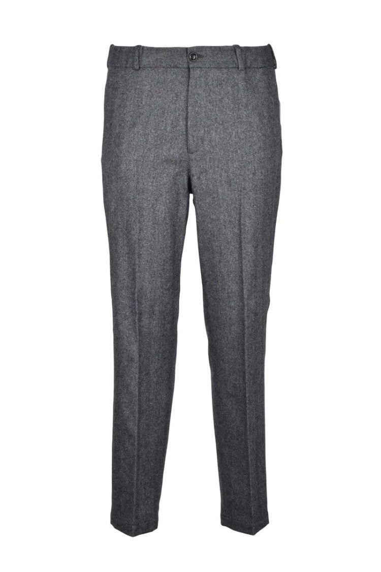 Moncler Virgin Wool Pants - Grey