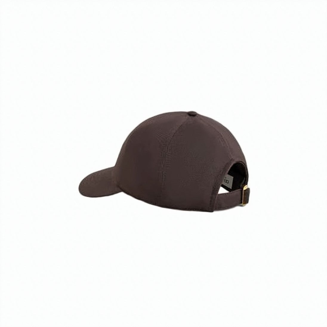 Celine Structured Black Cotton Gabardine Baseball Cap