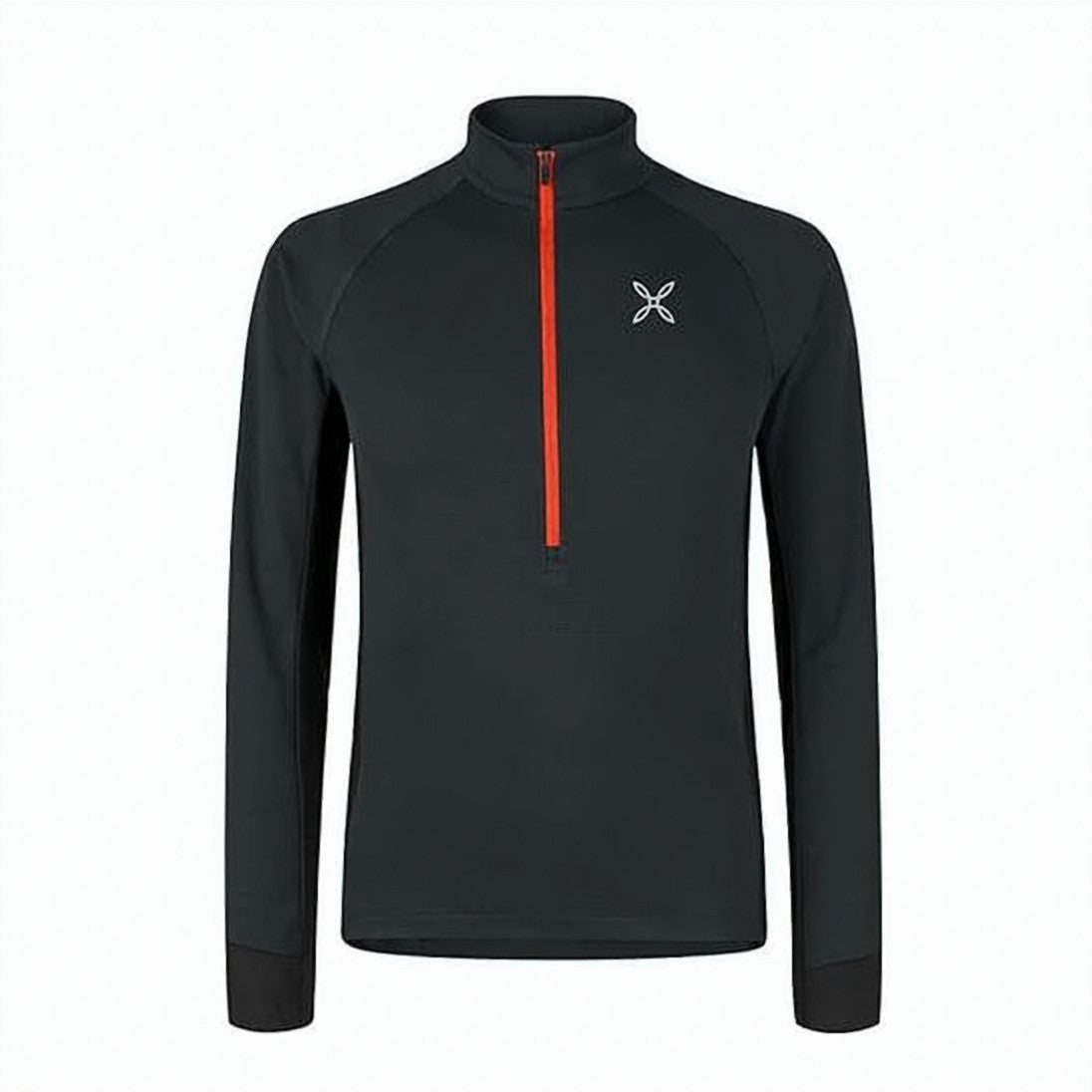 Montura Long-Sleeve Half-Zip Top With Contrasting Collar