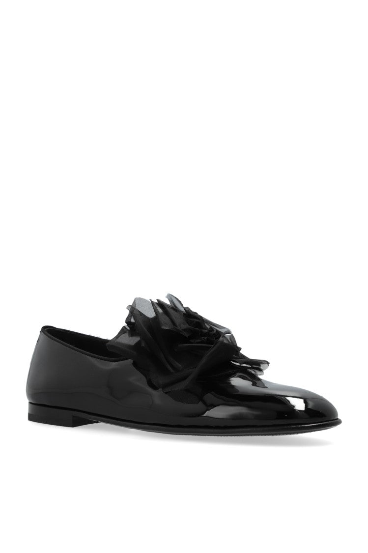 Dolce & Gabbana Elegant Black Patent Leather Loafers