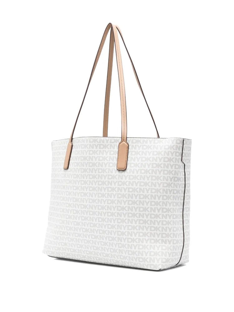 Dkny Multicolour Saige Monogram Tote Bag