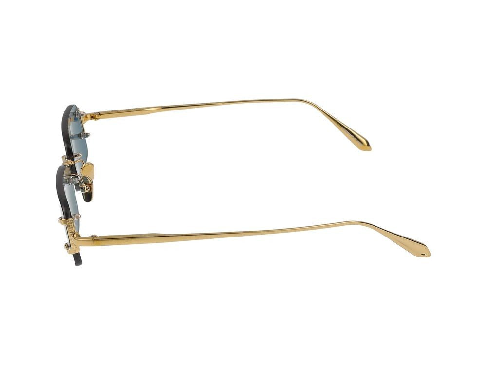 Linda Farrow Sunglasses Lfl1131a Taylor C14 Yellow Gold/Light Gold 53/17/140
