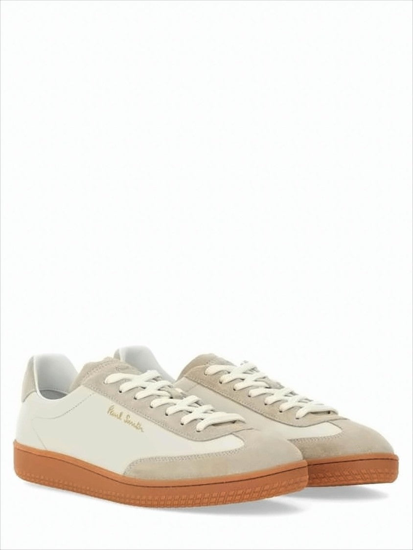 Paul Smith Low-Top Sneakers With Suede Overlays And Multicolor Stripes