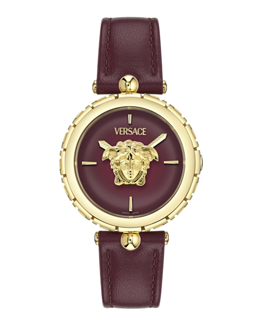 Versace Medusa Jewel Leather Watch
