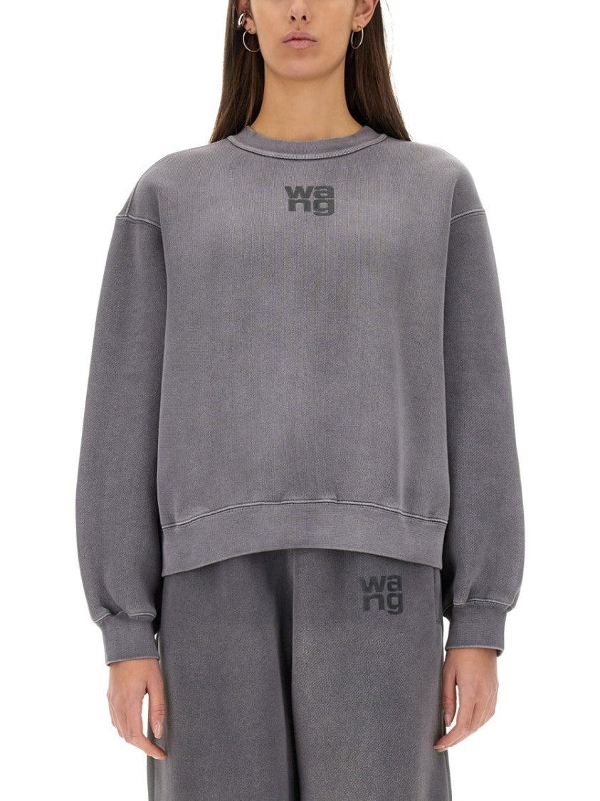 T By Alexander Wang Sweatshirt With Logo